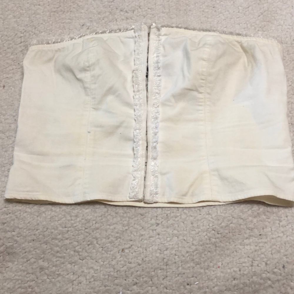 BeBe White Corset